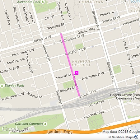 Portland Street - Downtown Toronto