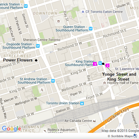 Yonge Street and King Street - Downtown Toronto