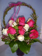 Roses and thryptomene