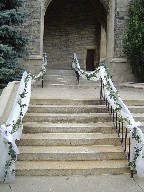 Staircase decorations