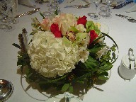 Reception table centerpiece