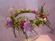 Floral headpiece
