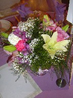 Reception table arrangement