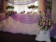 Head table arrangements