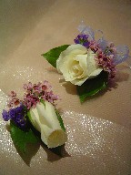 Corsage and boutonniere
