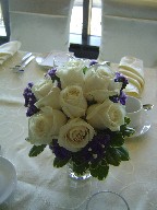 Tossing bouquet