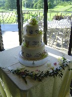Cake table decorations