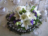 Reception table arrangement