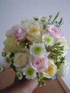 Tossing bouquet