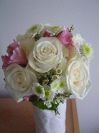 Tossing bouquet