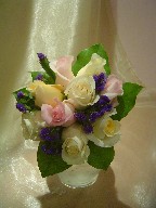 Tossing bouquet