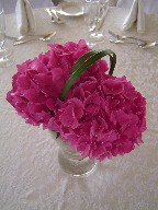 Reception table arrangement