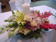 Head table arrangement