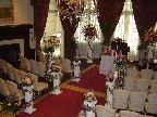 Altar and aisle arrangements