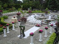 Aisle and altar arrangements