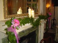 Fireplace arrangements and decorations