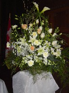 Altar arrangement