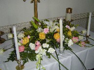 Altar arrangement