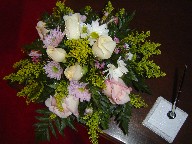 Signing table arrangement