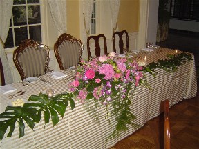 Head table decorations