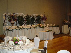 Head table decorations