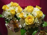 Roses and daisies