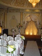 Altar and aisle arrangements