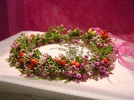 Floral headpiece