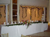 Head table decorations