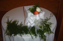Gift box and table decorations